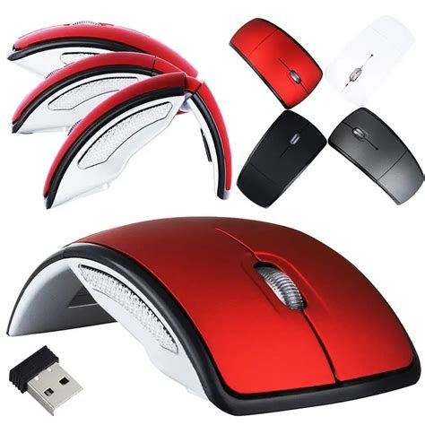 2 4g Foldable Wireless Mouse Cordless Mice Usb Mouse Receiver | 24/7 ...