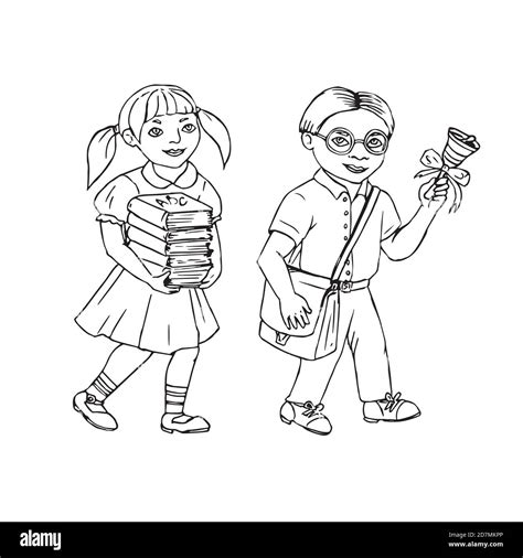 Girl And Boy Drawing For Kids