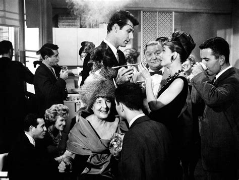 Behind-the-Scenes on the set of Breakfast at Tiffany's (1961) party - Flashbak