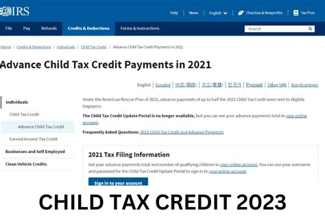 Child Tax Credit 2023: Credit Amount, Payment Schedule, Requirements