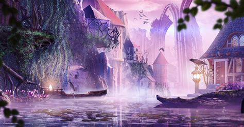 Fantasy Town Concept Art