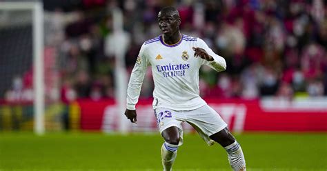 Ferland Mendy of Real Madrid during a La Liga match against Athletic Bilbao, San Mames, December ...