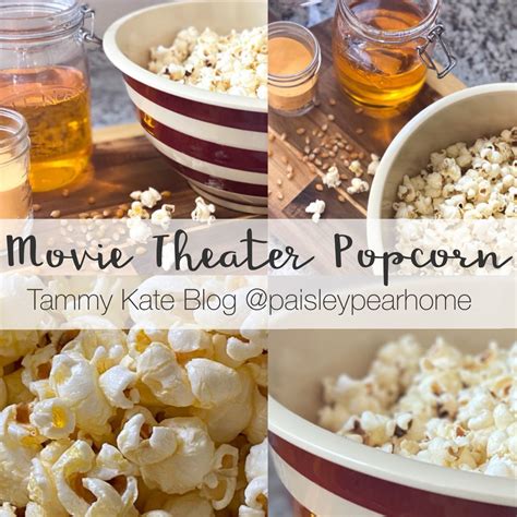 Homemade Movie Theater Popcorn Recipe