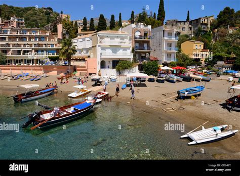 Mazzaro Beach - Taormina, Sicily, Italy Stock Photo - Alamy