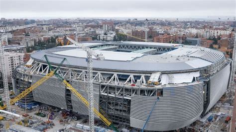 Slim, detrás de la fastuosa remodelación del Santiago Bernabéu - Proceso