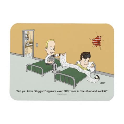 Sluggard Cartoon Premium 3x4 Flexi Magnet | Zazzle