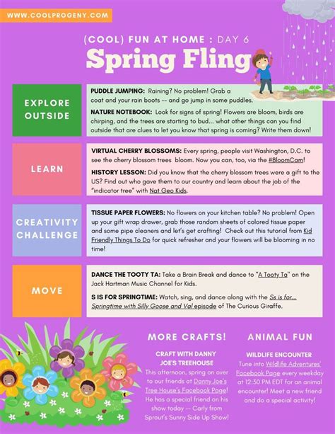 Cool Fun at Home: Spring Fling | Spring fling, Montessori toddler ...