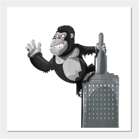 King Kong Wall And Art Print in 2023 | King kong, Kong, Art prints