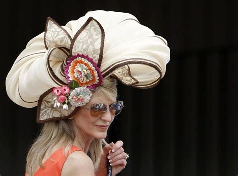 The 25 Most Ridiculous Kentucky Derby Hats | Derby hats, Kentucky derby hats, Fancy hats