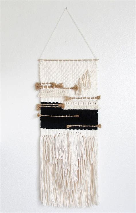 Weaving wall hanging/ handmade wall hanging art tapestry/Minimalist art ...