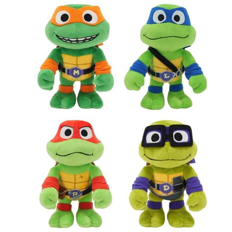 Teenage Mutant Ninja Turtles: Mutant Mayhem 8-inch Plush Toys | Teenage ...