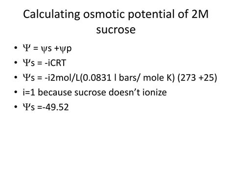 PPT - Osmotic potential PowerPoint Presentation, free download - ID:1973586