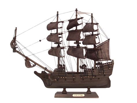 Buy Wooden Flying Dutchman Model Pirate Ship 14in - Model Ships