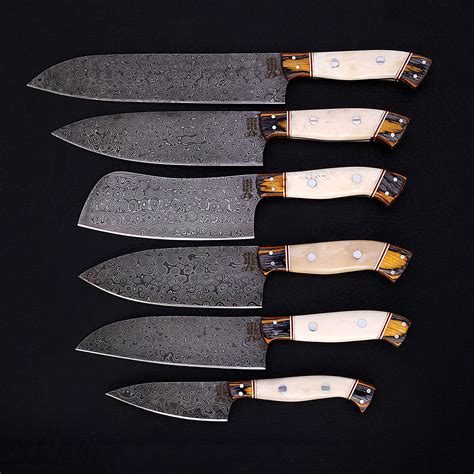 Professional Chef Knife // 6 Piece Set // 9196 | Chef knife, Knife, Knife skill