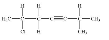 What are the written condensed structural formulas for 6-chloro-2 ...