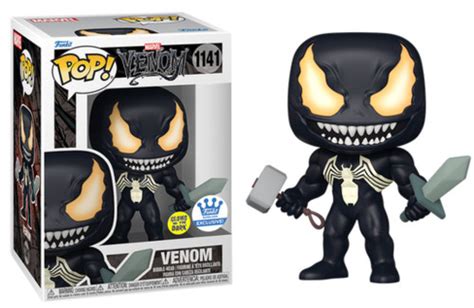 Funko Marvel Venom POP Marvel Venom Exclusive Vinyl Figure 1141 Glow-in ...