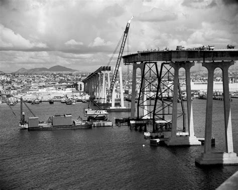 Building of the San Diego-Coronado Bay Bridge - Coronado Times