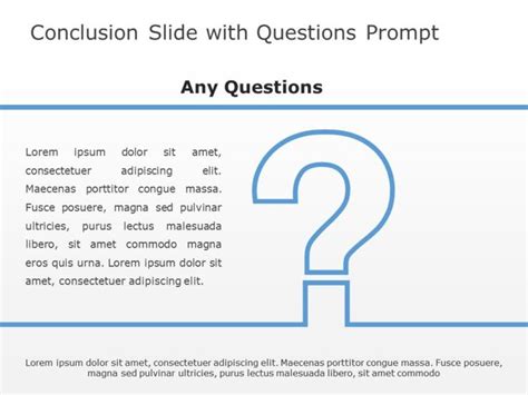 Conclusion Slide With Questions | Infographic powerpoint, Powerpoint ...