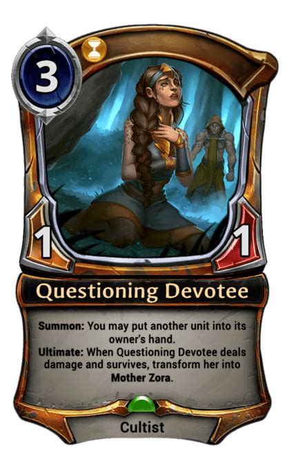 Questioning Devotee | Eternal Cards | Eternal Warcry