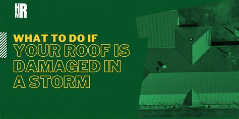 5 Step Guide for a Storm Damaged Roof - Heavy Metal Roofing