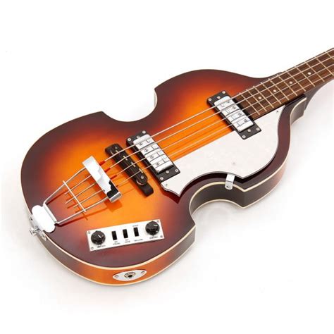 Höfner Bass Ignition Sunburst, Paul McCartney bas, Höfner Violinbas