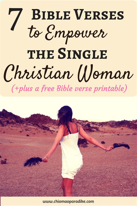 7 verses for the Strong & Confident Single Christian Woman – Being Woman