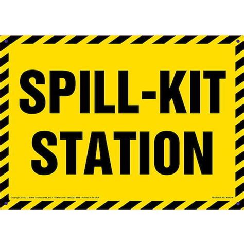 Spill-Kit Station Sign