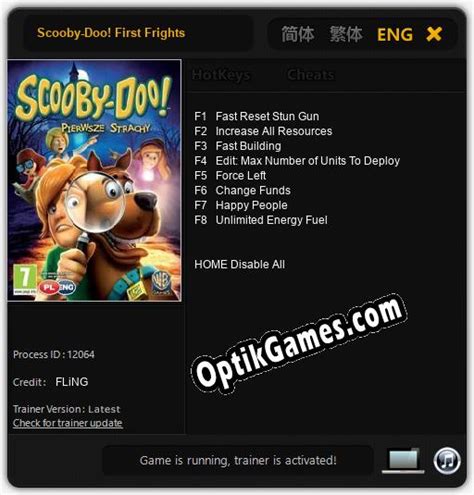 Scooby-Doo! First Frights: Cheats, Trainer +8 FLiNG » Downloads from ...