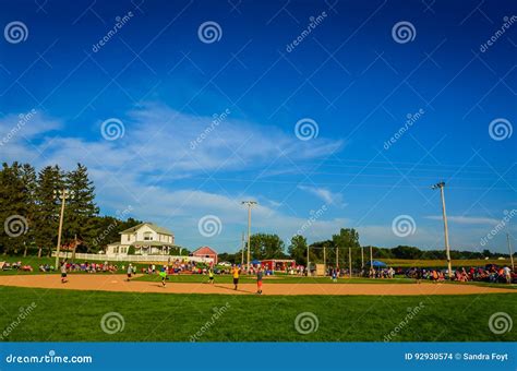 Overview of Field of Dreams Movie Site - Dyersville, Iowa Editorial ...