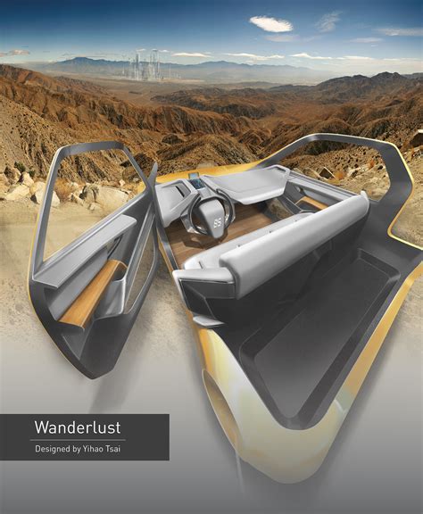 Wanderlust Smart Car Interior Design on Behance