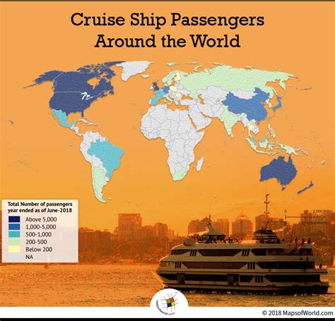 What countries contribute to the highest number of cruise ship passengers? - Answers