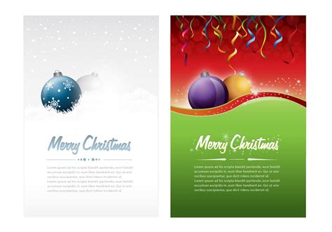Christmas Card Vector or Flyer | Free Vector Art at Vecteezy!