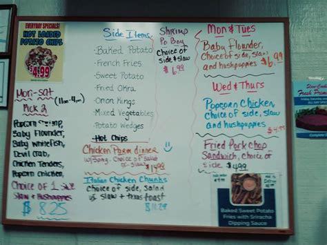 Menu at Mayflower Seafood Restaurant, Asheboro, N Fayetteville St