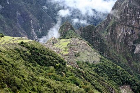 Lost City of Machu Picchu - Peru Stock Image - Image of historic ...