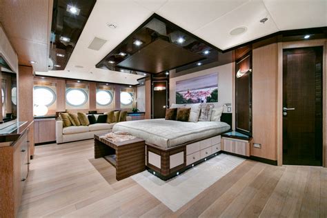 Inside SILVER WAVE Yacht • Palmer Johnson • 2009 • Value $22,500,000 • Owner European Millionaire