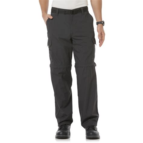 Northwest Territory Men's Zip-Off Cargo Pants & Belt