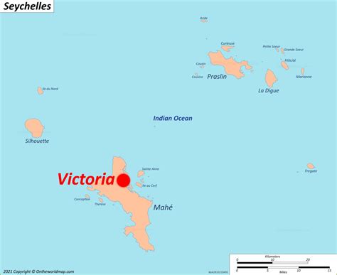 Victoria Map | Seychelles | Detailed Maps of Victoria