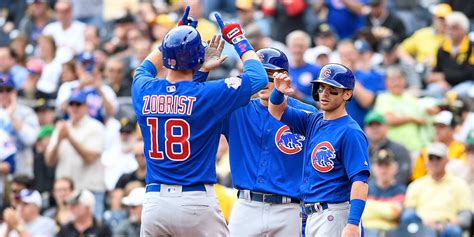 Cubs defeat Pirates to complete 3-game sweep