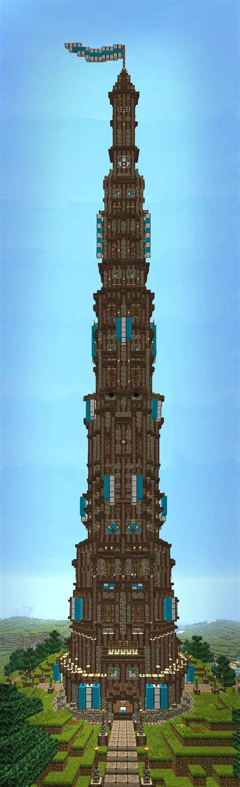 Tower by Chris-Steven. | Minecraft houses, Minecraft blueprints ...