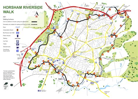 Riverside Walk Map & Info. - Horsham Town Community Partnership