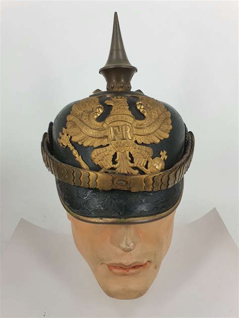 WWI Imperial German Infantry Officers Pickelhaube - Trade In Military