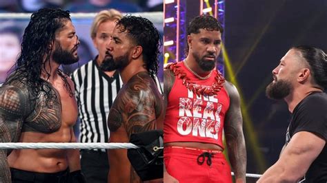 WWE shares rare photos of Roman Reigns and Jey Uso ahead of Tribal ...