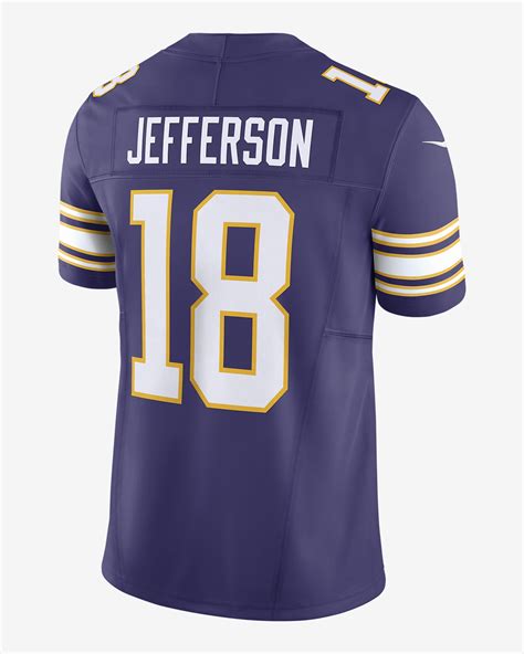 Justin Jefferson Minnesota Vikings Men's Nike Dri-FIT NFL Limited Football Jersey. Nike.com