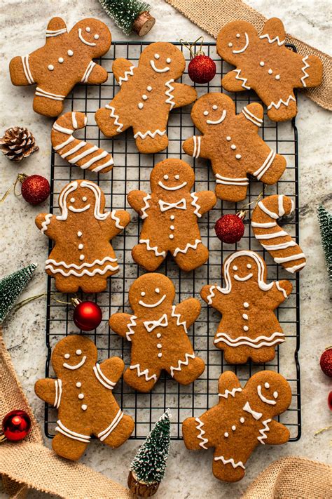 Perfect Vegan Gingerbread Cookies - From My Bowl