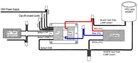 What’s a mercury vapor ballast wiring diagram - Light ballast manufacturer