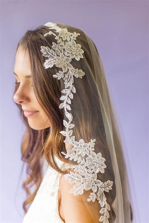 Accessories - Soft Lace Wedding Veil #2936177 - Weddbook