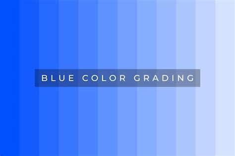 Premium Vector | Blue color grading background template flat vector design concept for colour ...