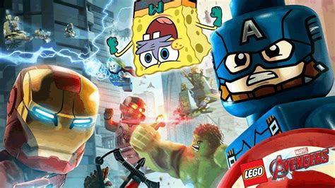 BoB Esponja no Lego Marvel Avengers #1 - O Início!!! - YouTube