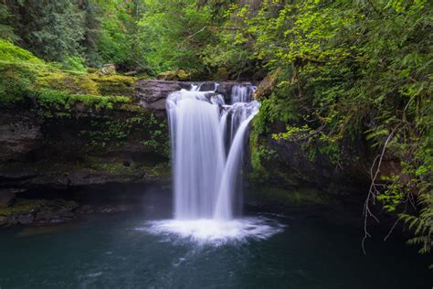 Upper Coquille River Falls, Oregon, United States - World Waterfall ...