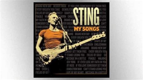 Sting announces details of new album "My Songs," featuring "refitted ...